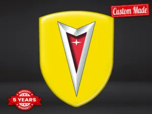 Pontiac Emblema Auto Máximo Estilo Resistente Pro Rendimiento